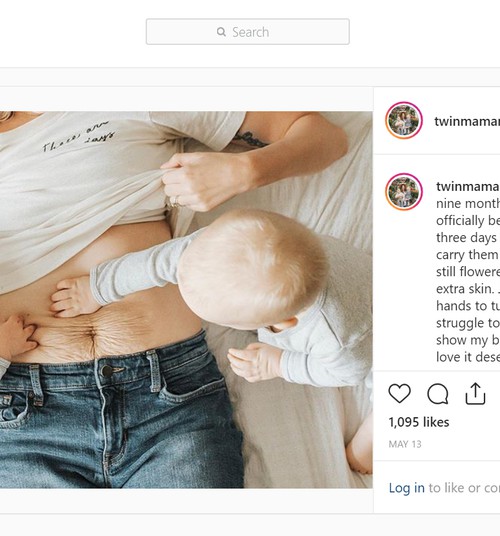 10 Instagrami postitust, mis austavad sünnitusjärgset keha