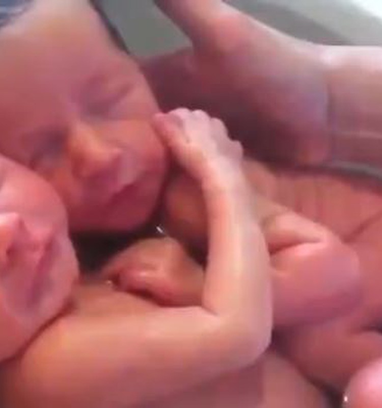 Armas video:  kaksikud on juba sündinud, aga ei saa sellest veel ise aru...