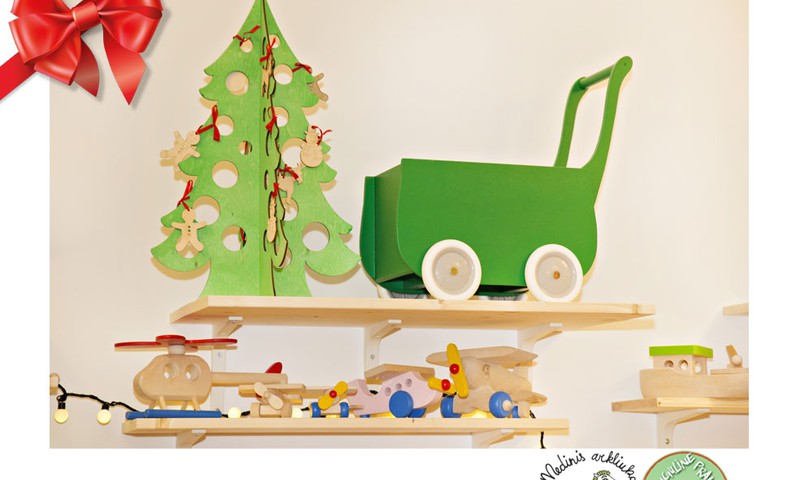 Huggies® pühadekingituste kataloog: Tavai puidust mänguasjad