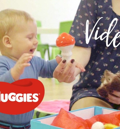 VIDEO! 8-12 kuu vanuse lapsega mängimine