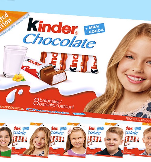 Vahva uudis: Kinderi šokolaadidel on nüüd Eesti laste näod