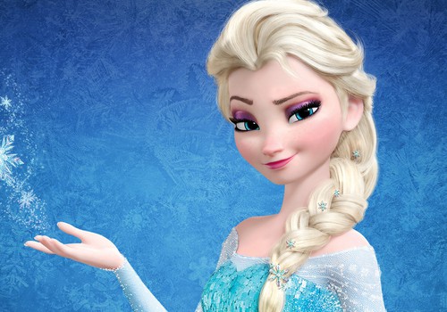 Disney keelas Elsa ja Olafi pildiga lastešampuse