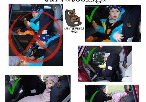 Nõuandeid lapse riietamiseks autosõiduks turvatoolis