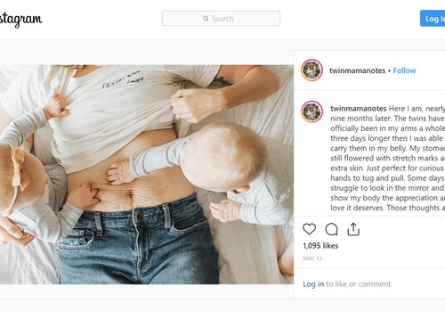 10 Instagrami postitust, mis austavad sünnitusjärgset keha
